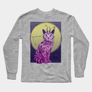 Devil Cat Tarot Long Sleeve T-Shirt